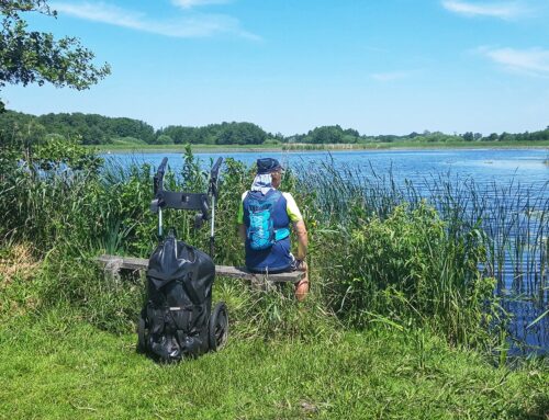 Weerribben-Wieden-Pad (NL): Wanderung mit Pilgerwagen